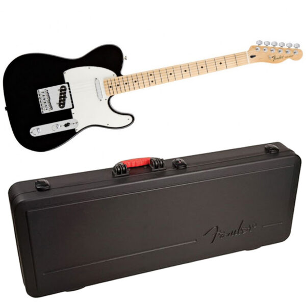 Fender Standard Telecaster Maple Neck, Black w/ ABS Case