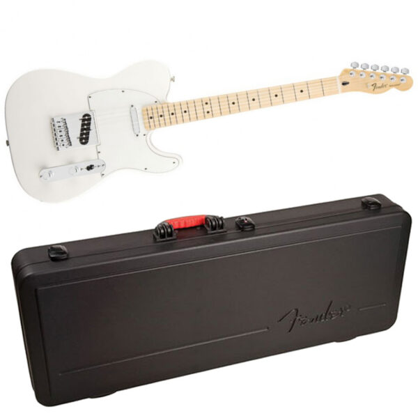Fender Standard Telecaster Maple Neck, Arctic White + Case