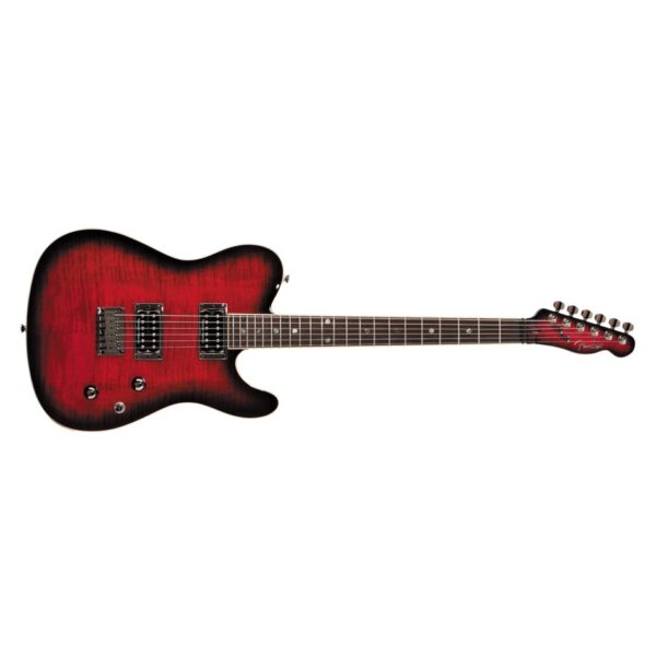 Fender Custom Telecaster FMT HH - Black Cherry Burst