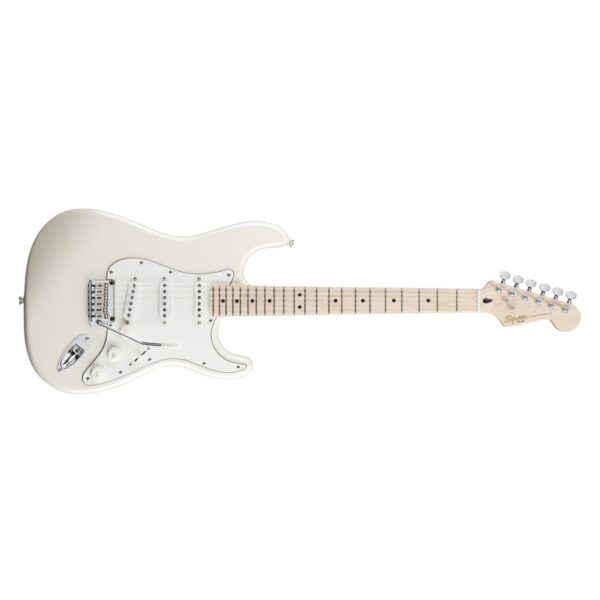 Squier Deluxe Stratocaster - Pearl White Metallic