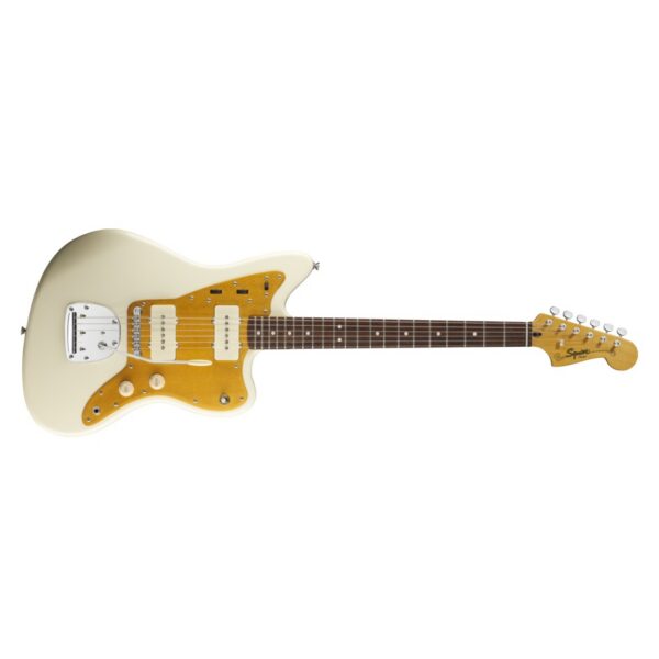 Squier J Mascis Jazzmaster Electric Guitar - Vintage White