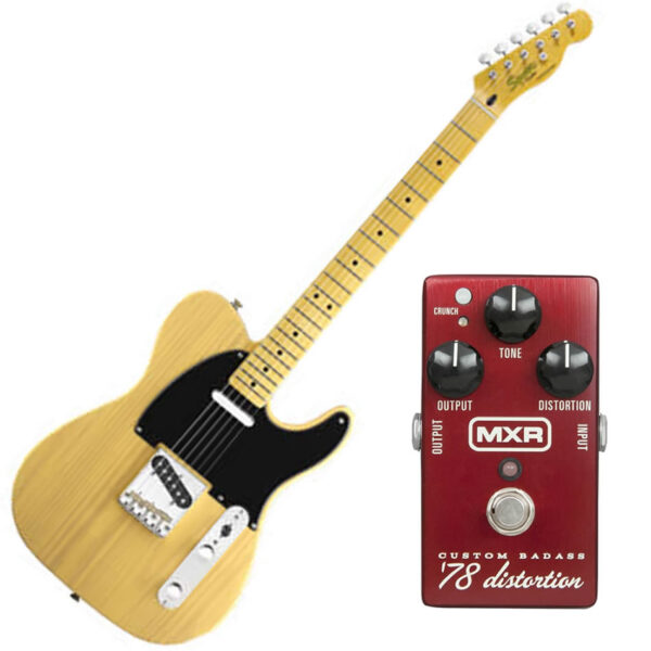 Squier Classic Vibe '50s Telecaster Blonde + MXR M78 Bundle