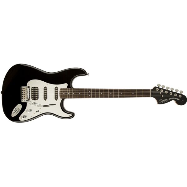 Squier Standard Stratocaster HSS - Black w/ Mirror Pickguard