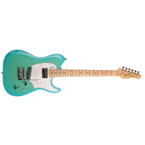 Godin Session Custom '59 - Coral Blue HG w/ Gig Bag