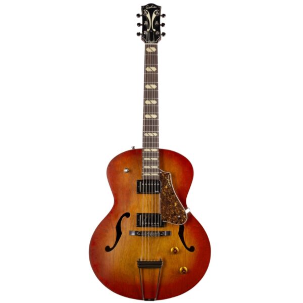 Godin 5th Avenue Jumbo Hollow Body Electric - Memphis Sun