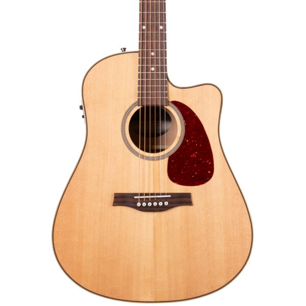 Seagull Performer CW Mini-Jumbo Flame Maple A/E Guitar