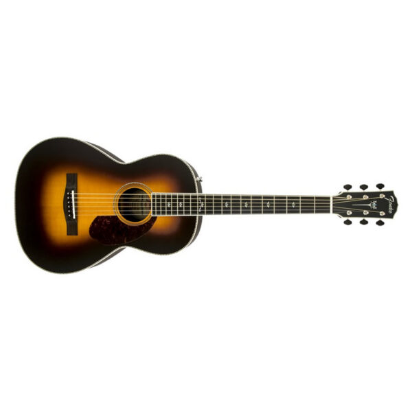 Fender PM-2 Deluxe Parlor Acoustic-Electric - Vintage Sunburst