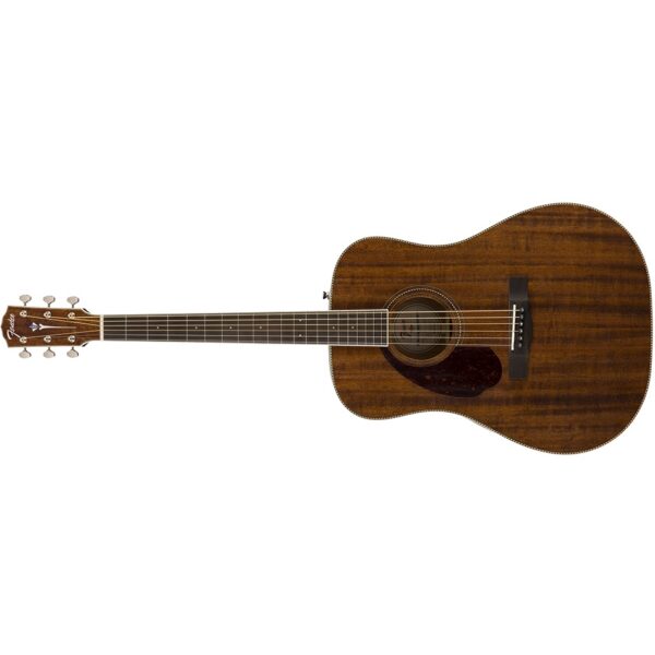 Fender Paramount PM-1 Dreadnought Lefty, Natural w/Case