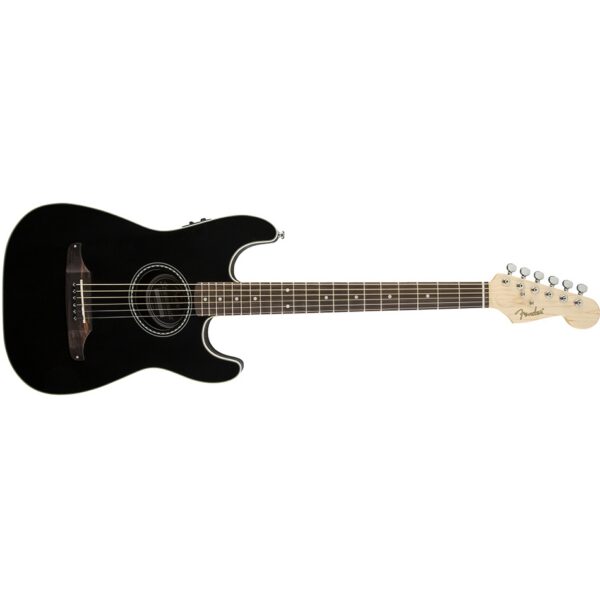 Fender Standard Stratacoustic Acoustic-Electric Guitar - Black