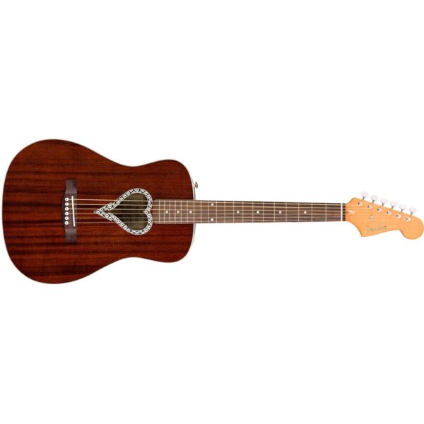 Fender Alkaline Trio Malibu Acoustic Guitar - Natural (Demo)