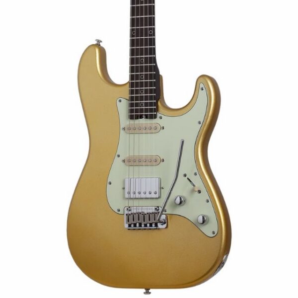 Schecter Nick Johnston Traditional HSS 10th Anniv. - Atomic Saffron