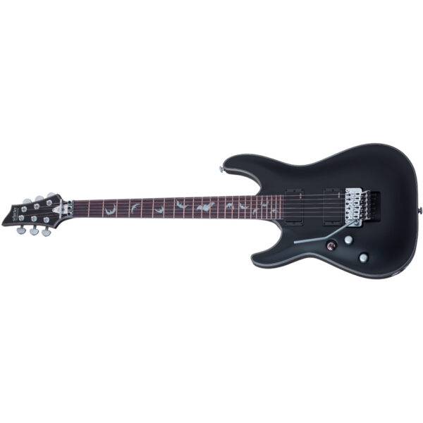 Schecter Damien Platinum-6 FR Left-Handed - Satin Black