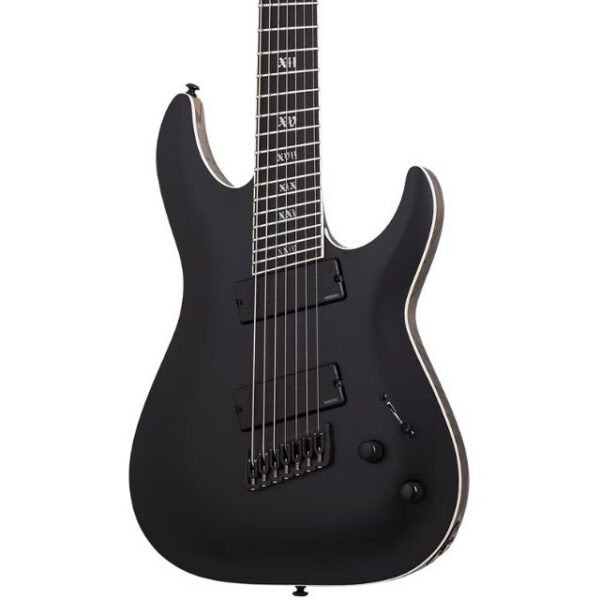 Schecter C-7 Multiscale SLS Elite Evil Twin - Satin Black