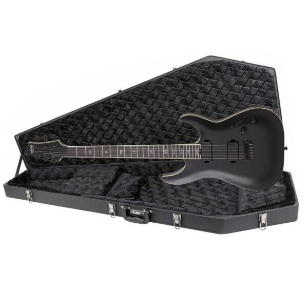 Schecter C-1 SLS Elite Evil Twin w/ Coffin Hard Case