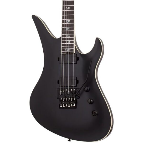 Schecter Avenger FR SLS Elite Evil Twin - Satin Black