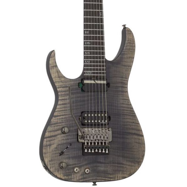 Schecter Banshee Mach-7 FR-S Left-Handed - Fallout Burst