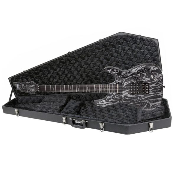 Schecter C-1 FR-S Silver Mountain w/ Coffin Hard Case
