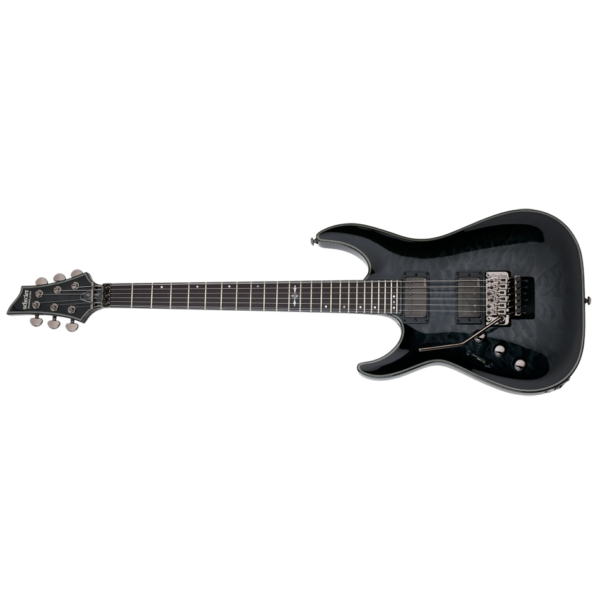 Schecter Hellraiser Hybrid C-1 FR LH - Trans Black Burst