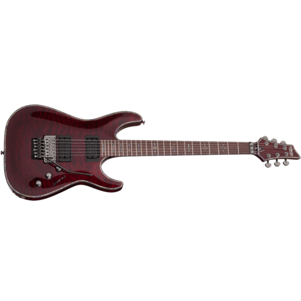 Schecter Hellraiser C-1 FR Electric Guitar - Black Cherry