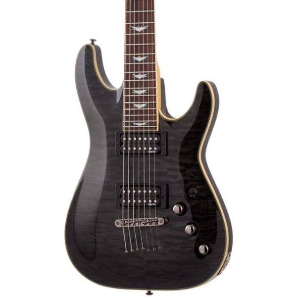 Schecter Omen Extreme-7 7-String Guitar - See-Thru Black