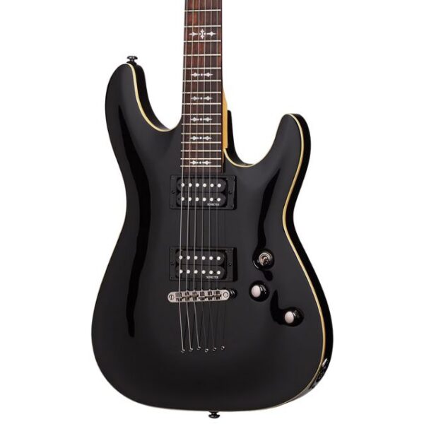 Schecter Omen-6 Electric Guitar - Gloss Black
