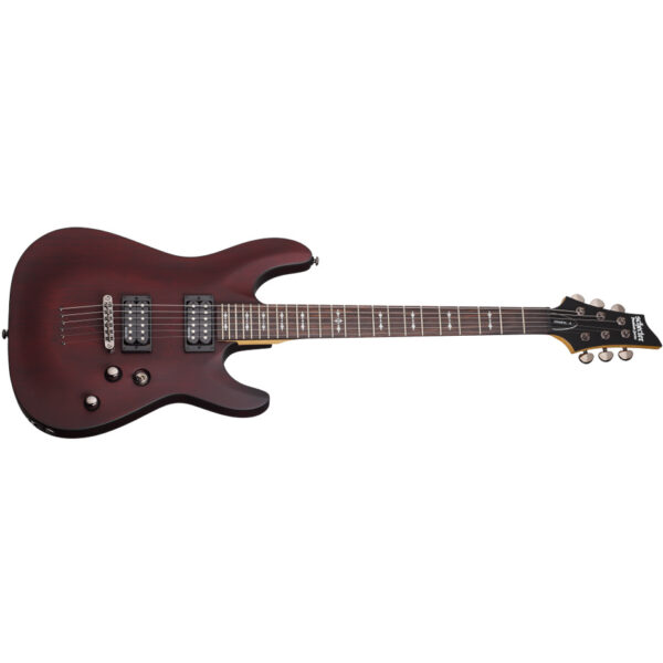 Schecter Omen-6 Electric Guitar - Walnut Satin