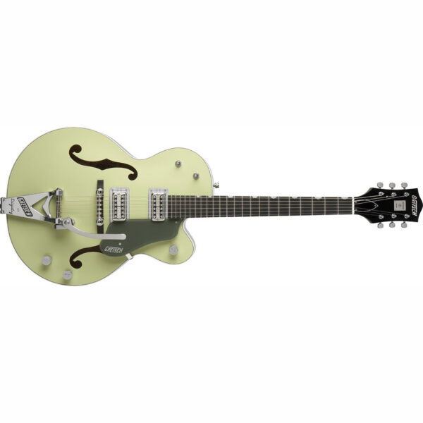 Gretsch G6118T Anniversary Hollow Body - Smoke Green w/ Case