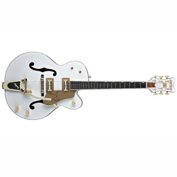 Gretsch G6136T White Falcon - White w/Ebony Board & Case