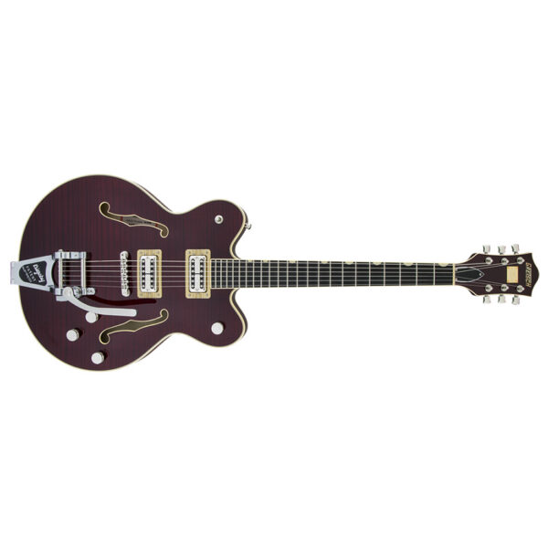 Gretsch G6609TFM-DCH Broadkaster Center Block Bigsby, Dark Cherry