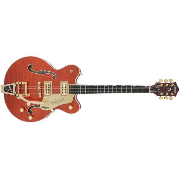 Gretsch G6620TFM Players Edition Nashville, Bigsby, Orange Stain