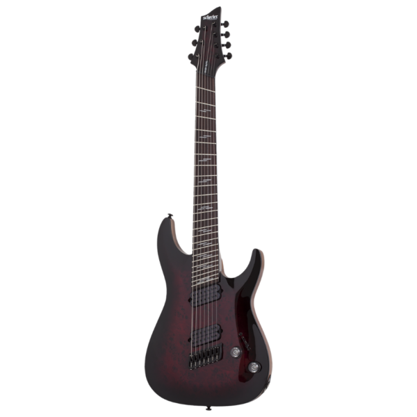 Schecter Omen Elite-7 Multiscale 7-String Black Cherry Burst