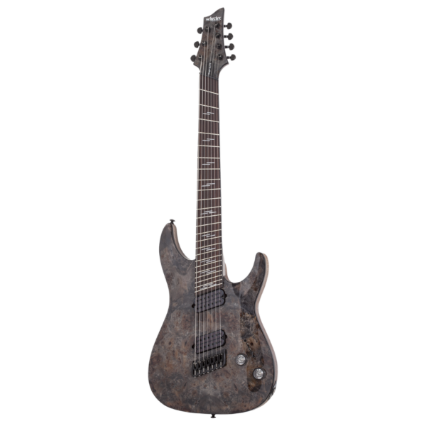 Schecter Omen Elite-7 Multiscale, Charcoal