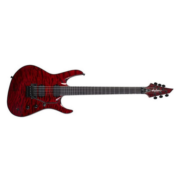 Jackson Chris Broderick Soloist 6 - Ebony FB, Trans Red