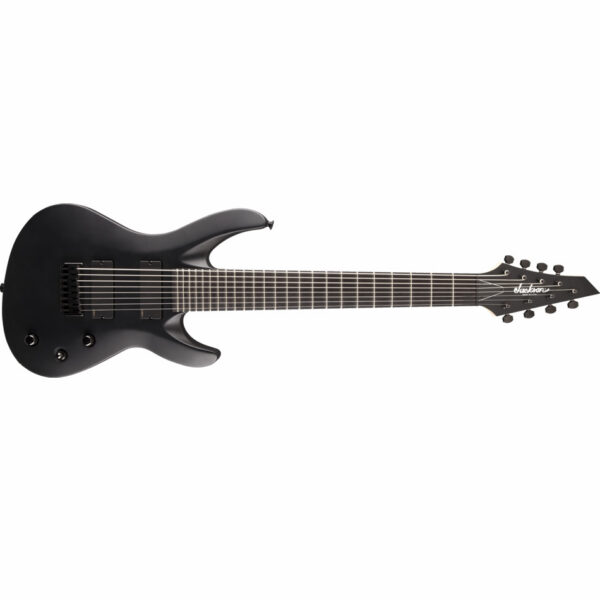 Jackson USA Select B8MG 8-String, Ebony FB, Satin Black w/Case