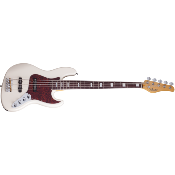Schecter Diamond-J 5 Plus 5-String Bass (Ivory)