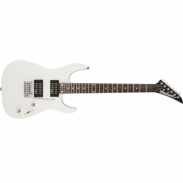 Jackson JS12 Dinky Electric Guitar - Gloss White/Rosewood