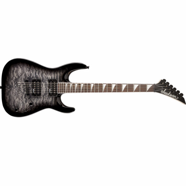 Jackson JS32TQ Dinky Arch Top - Quilted Maple Trans Black