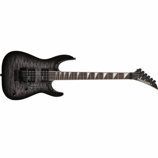 Jackson JS32Q Dinky Arch Top Electric - Trans Black