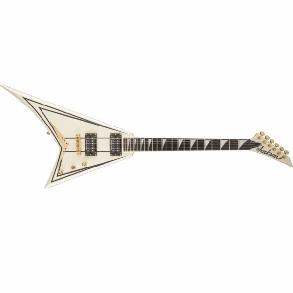 Jackson Pro Rhoads RRT-3 - Ivory w/ Black Pinstripes