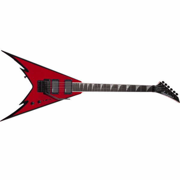 Jackson PDX-2 Demmelition King V - Red w/ Black Bevels