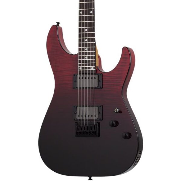 Schecter C-1 Standard Electric Guitar - Blood Burst