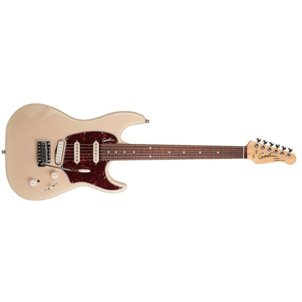 Godin Progression Plus - Trans Cream, Open Box Mint