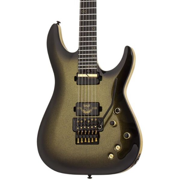 Schecter C-1 FR-S 50th Anniversary, Gold Burst