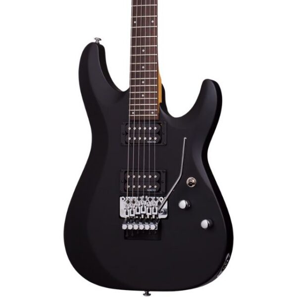 Schecter C-6 FR Deluxe Electric Guitar - Satin Black