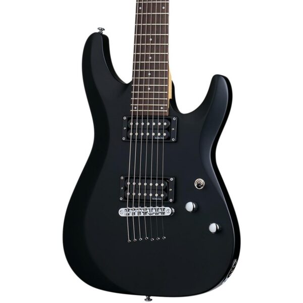 Schecter C-7 Deluxe 7-String Electric Guitar - Satin Black