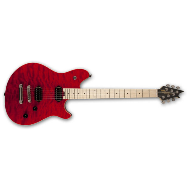 EVH Wolfgang WG-T Standard Maple FB Electric Guitar - Trans Red