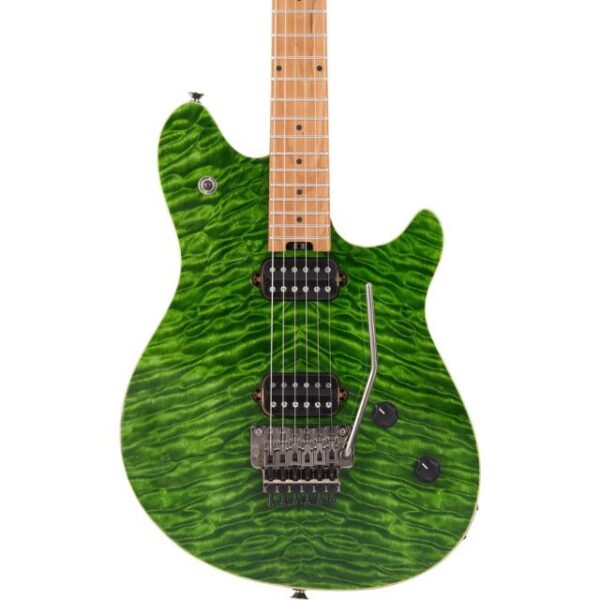 EVH Wolfgang WG Standard QM - Transparent Green