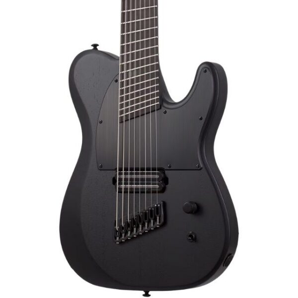 Schecter PT-8 MS Black Ops 8-String Electric Guitar - Black