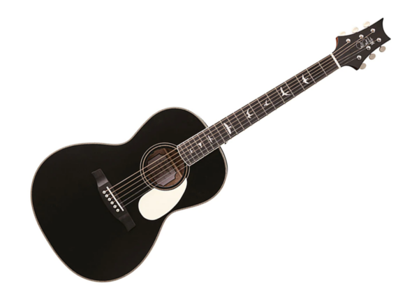 PRS SE Parlor P20E Acoustic-Electric, Satin Black Top