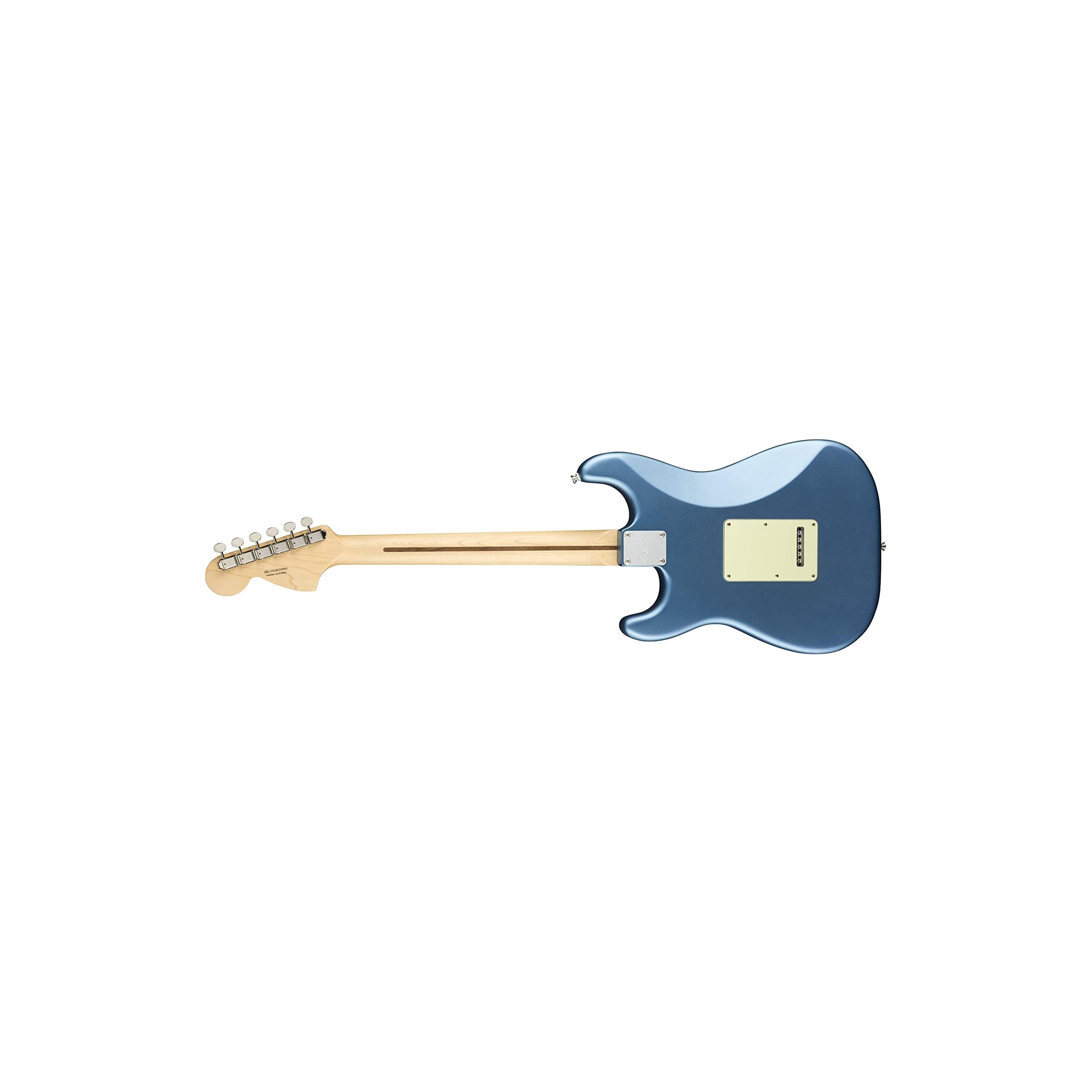Fender American Performer Stratocaster, Maple FB, Satin Lake - Image 3
